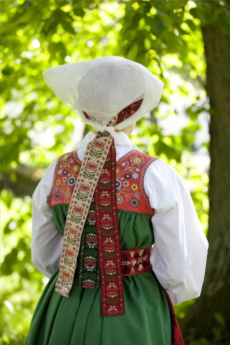 народный костюм швеции старые