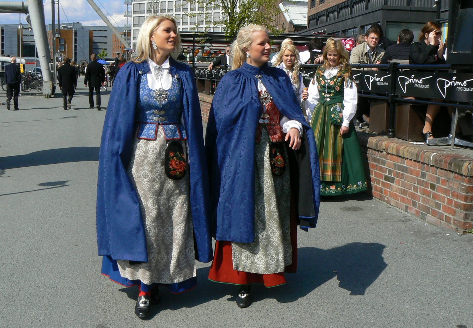 Национальный костюм Норвегии бюнад