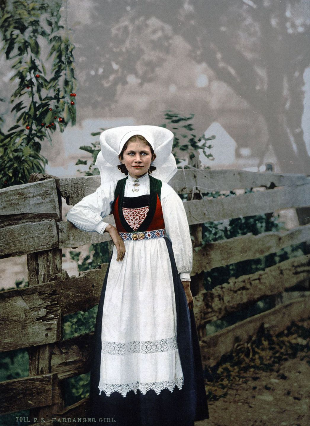 Немецкая крестьянка 19 век