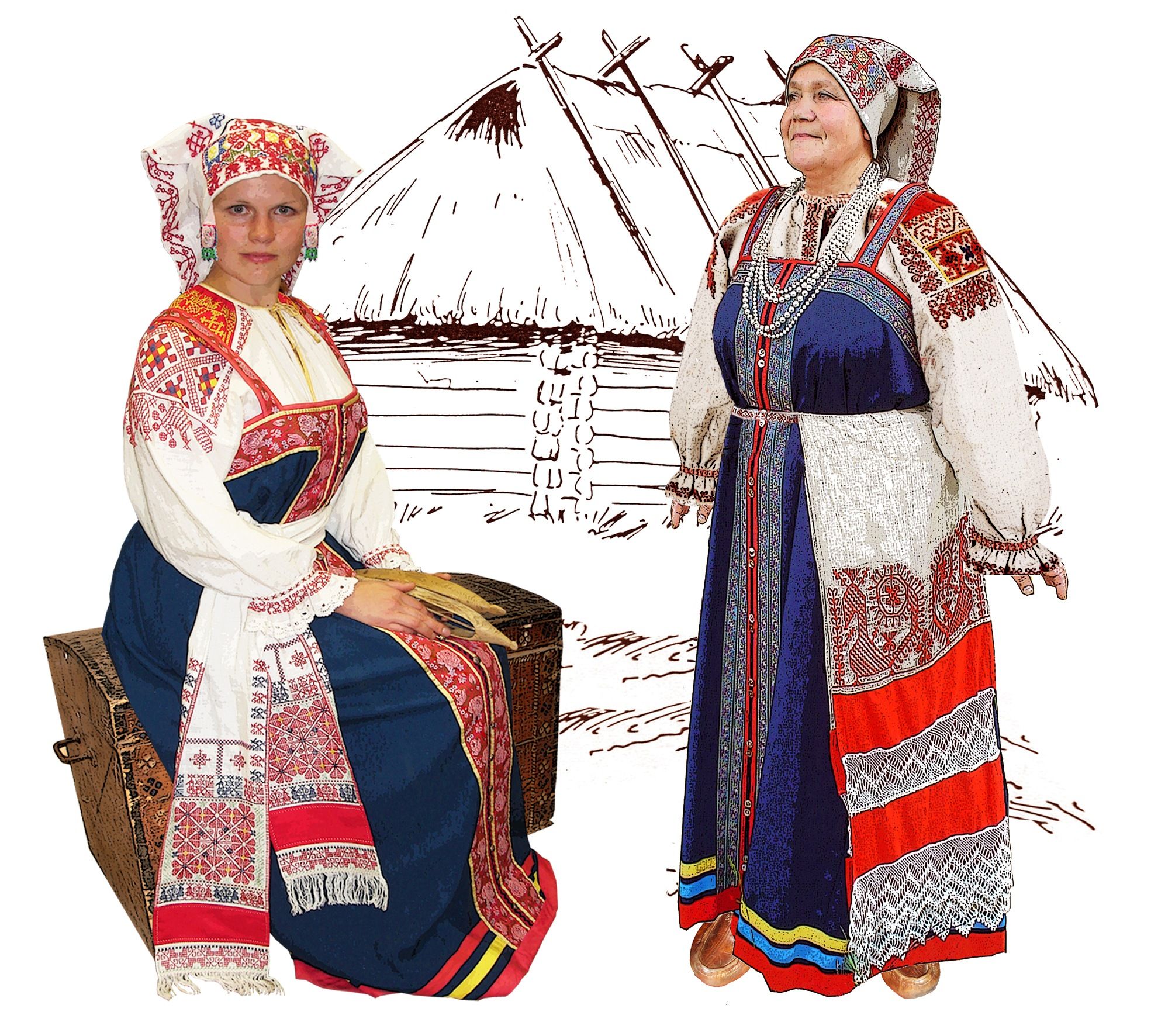 Ижорцы народ национальный костюм