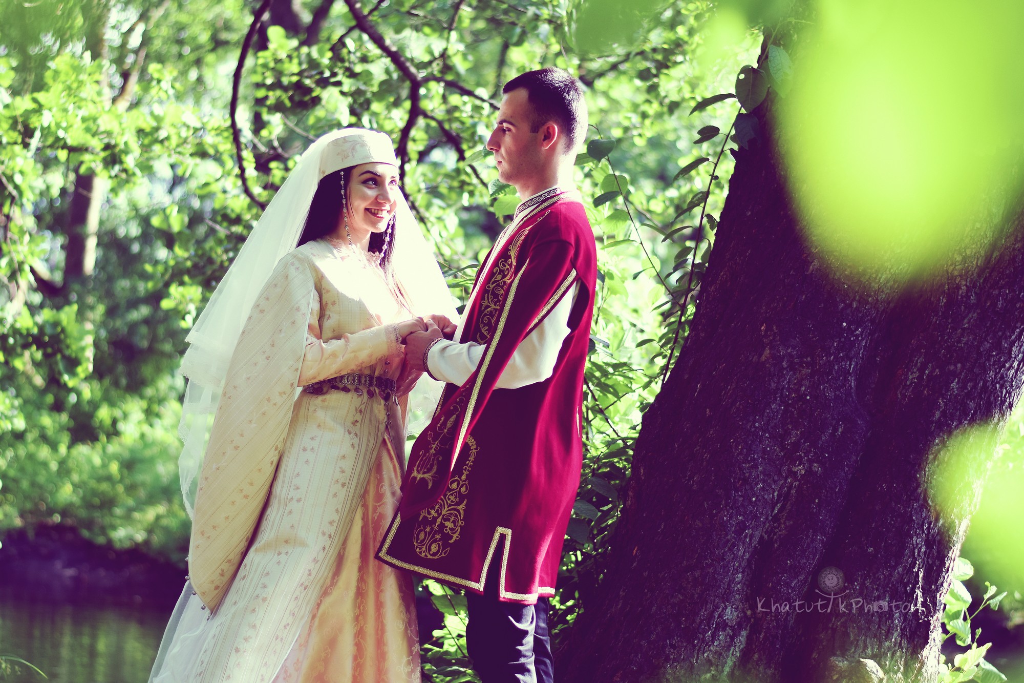 Национальный свадебный костюм Армении