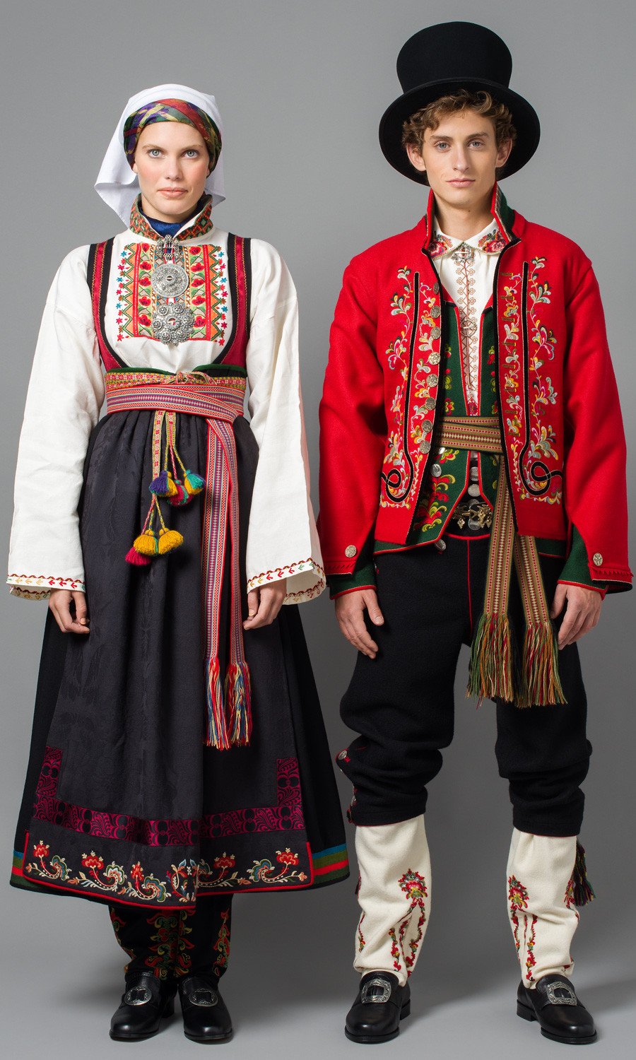 Бюнад традиционная одежда Норвегии