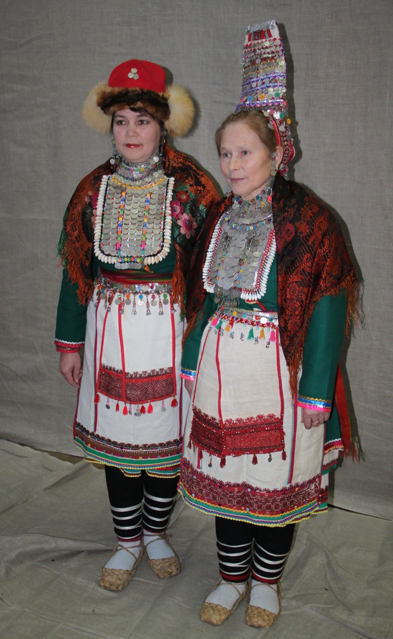 Национальный костюм луговых марийцев