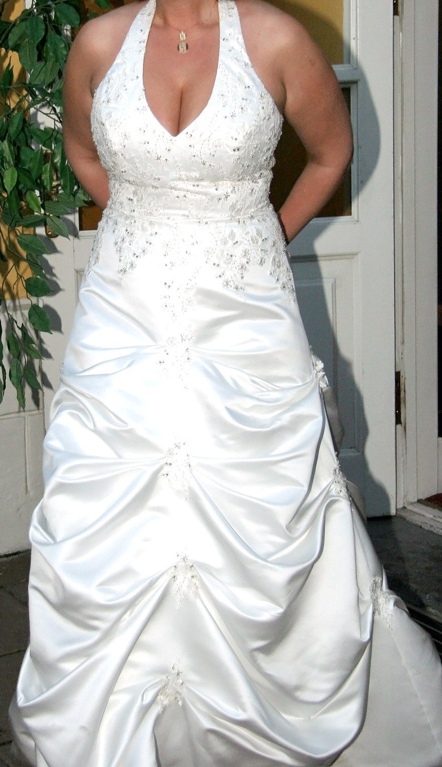 свадебные платья на огромную грудь фото 25