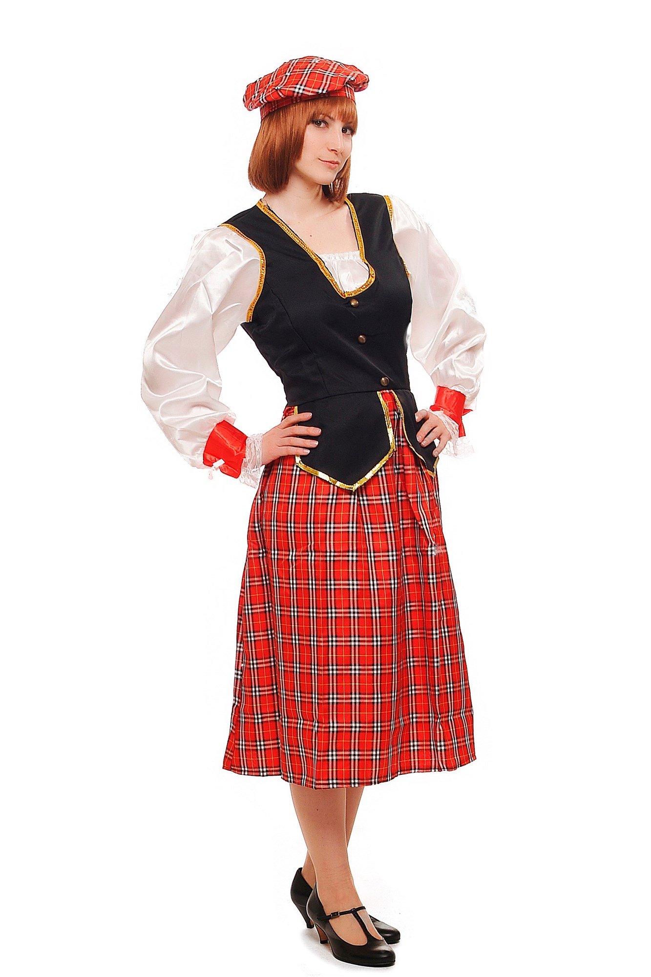 Шотландский костюм женский