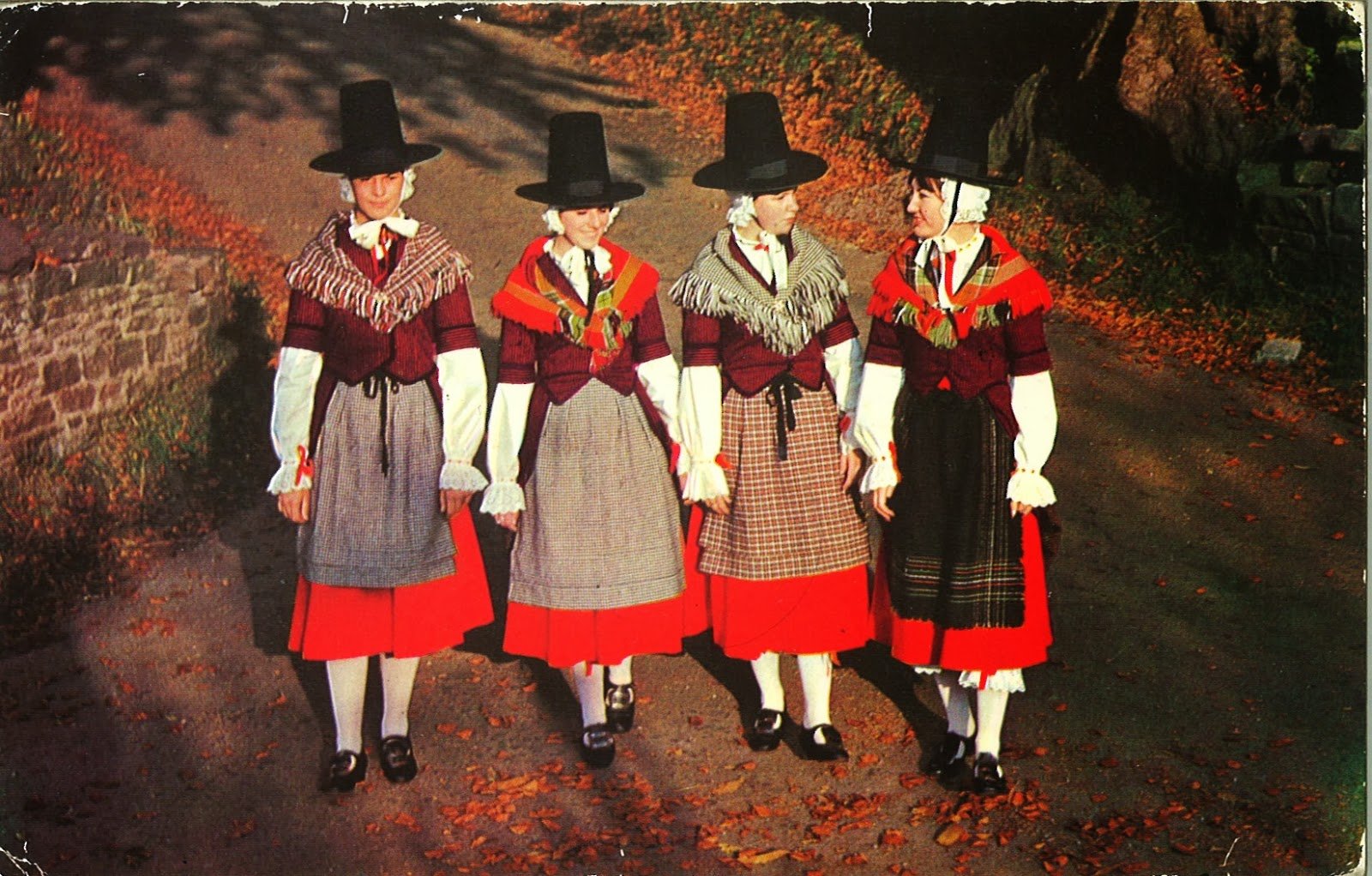 Национальный традиционный костюм Уэльса