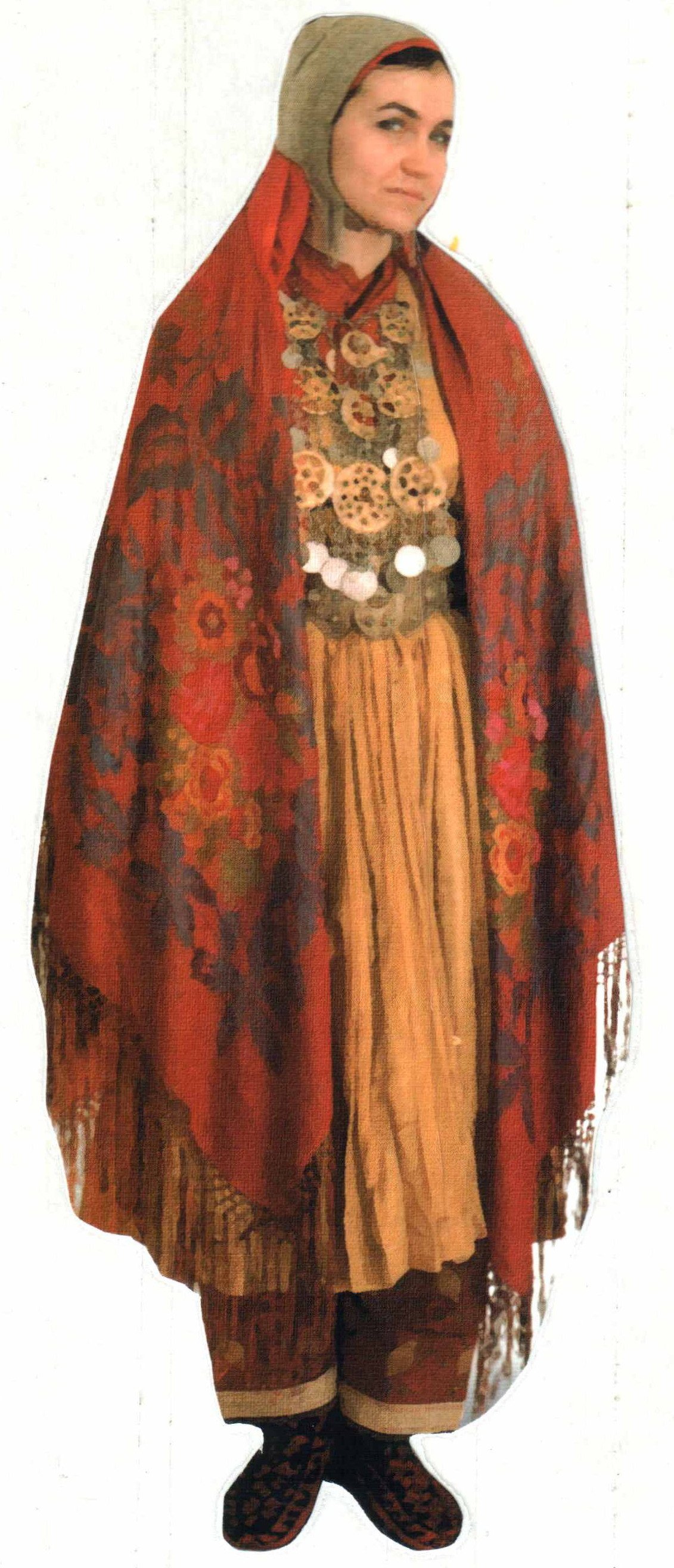 Национальный костюм аварки Ругуджа
