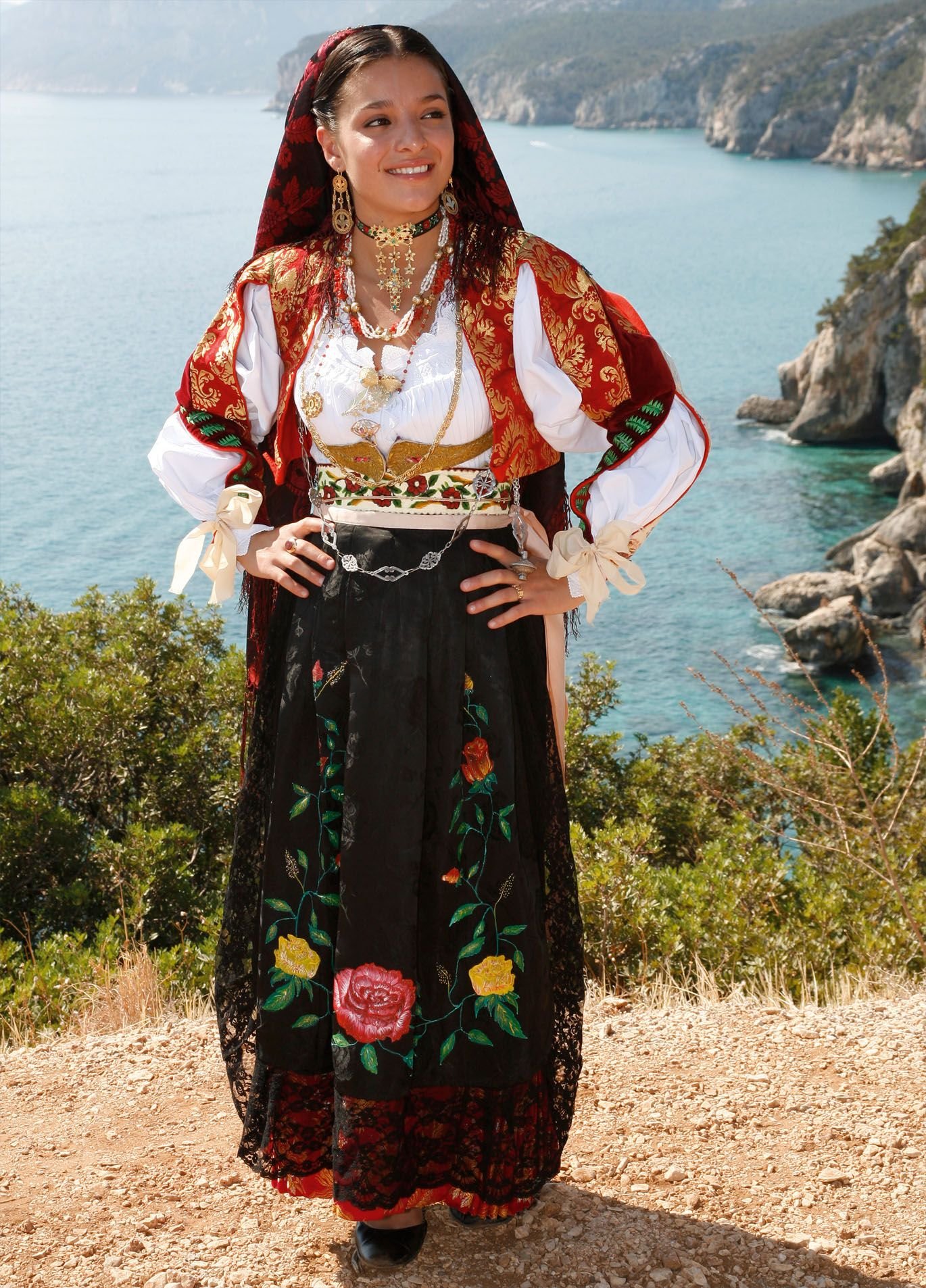 Национальный костюм Италии Сардиния