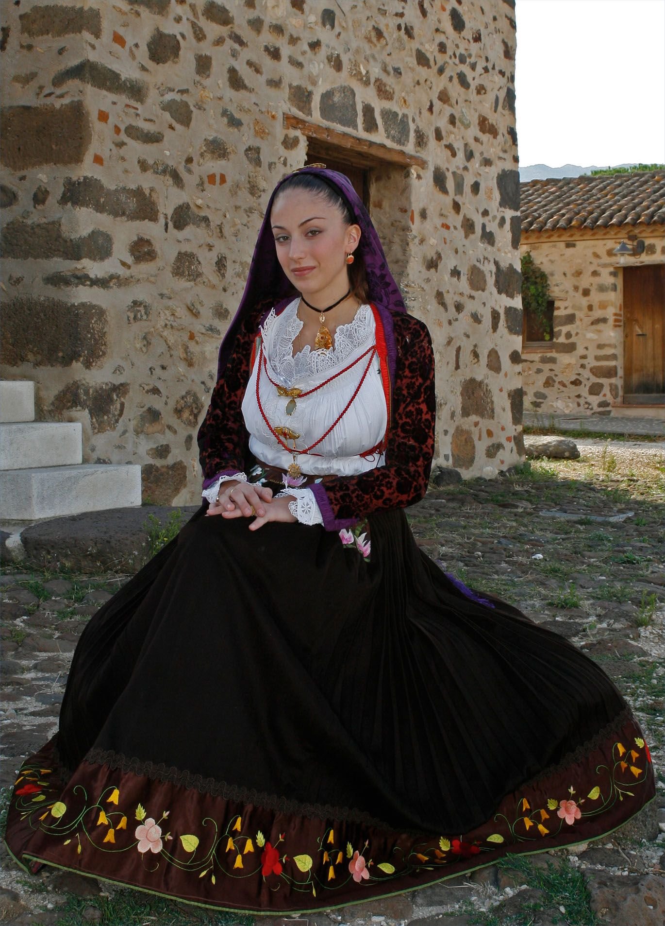 Национальный костюм Италии Сардиния
