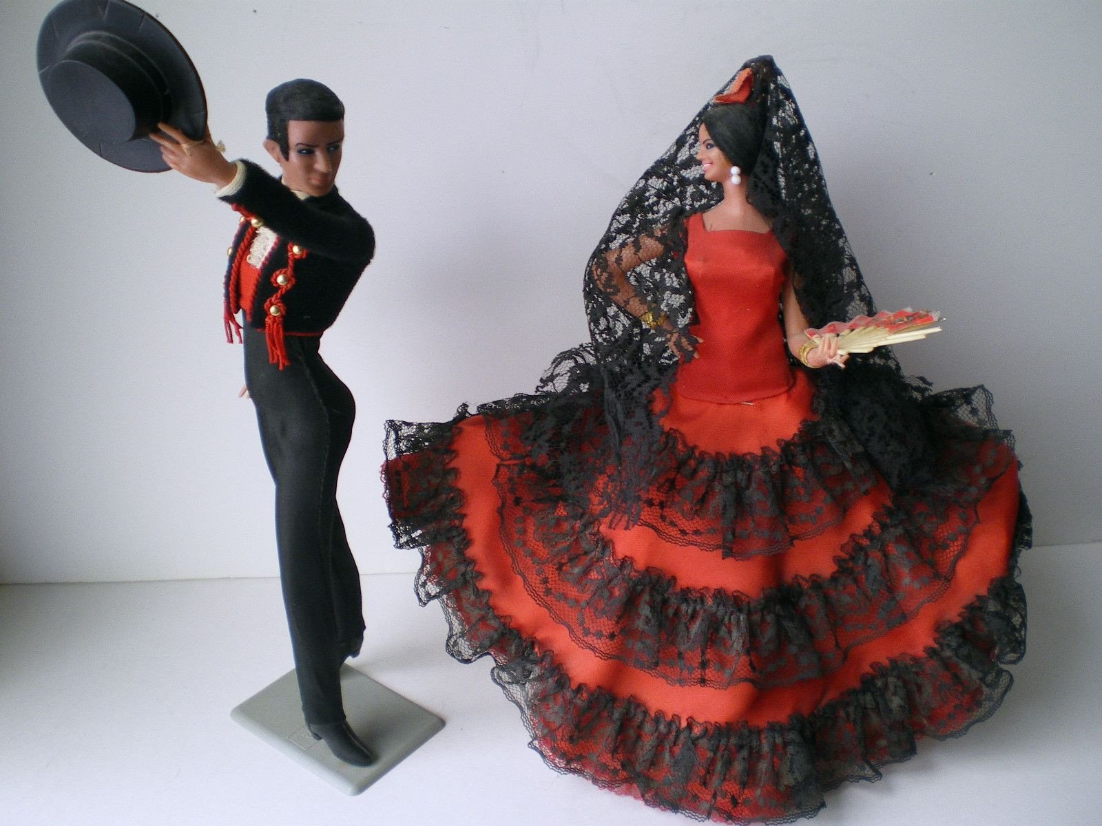 Кукла танцовщица фламенко испанка