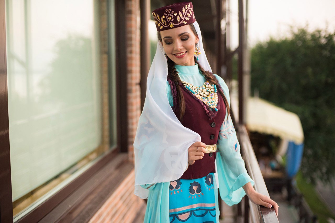 народные костюмы татаров картинки