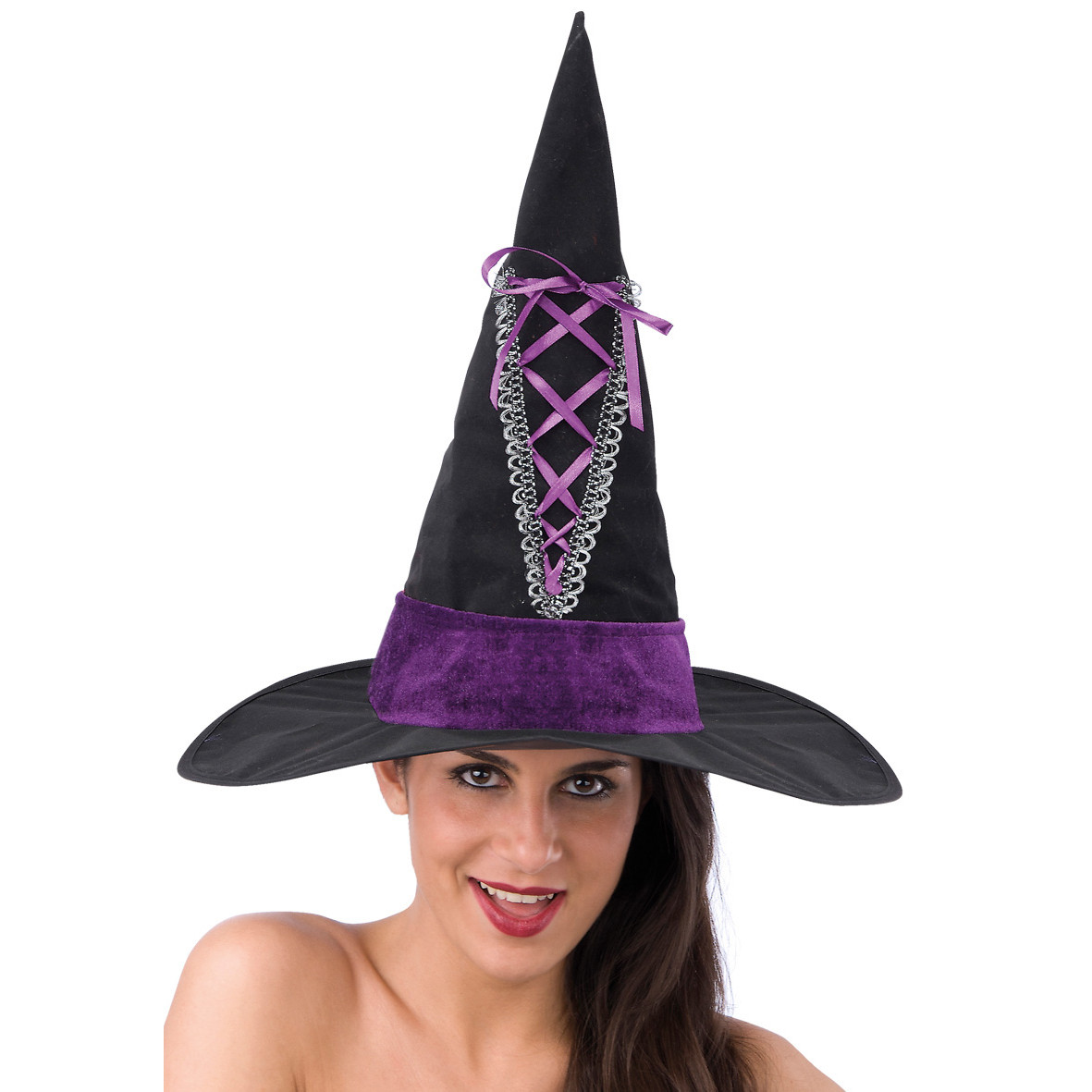 Шляпа ведьмочки на Хэллоуин