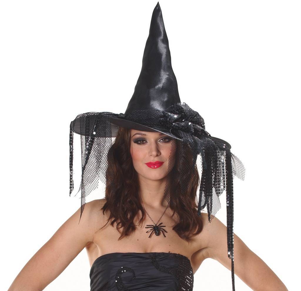 Ведьминская шляпа на Хэллоуин