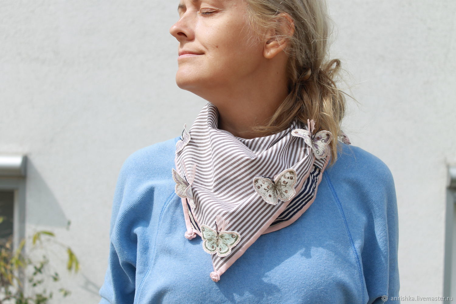платок на шею для женщин фото