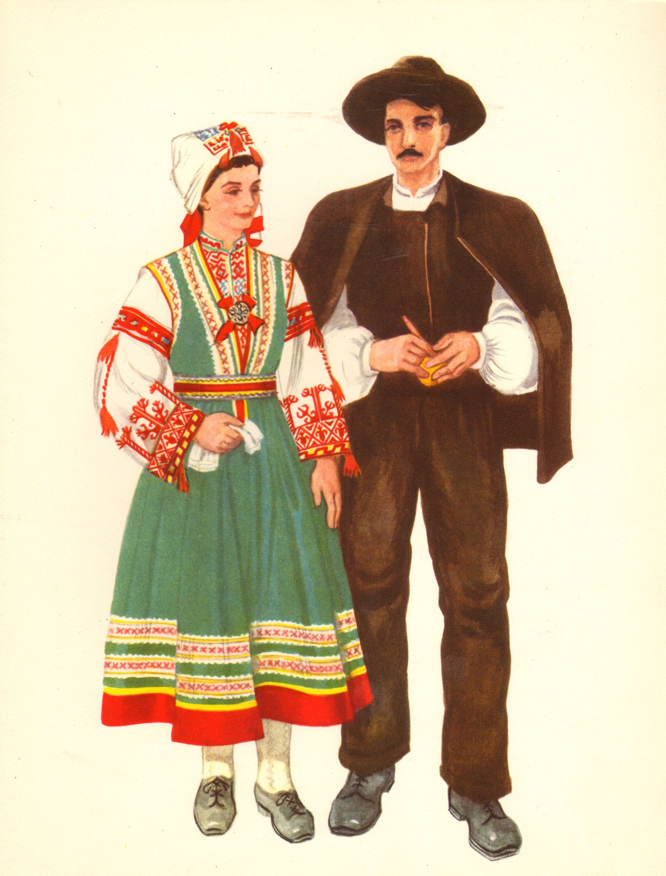 Хорваты национальный костюм национальный