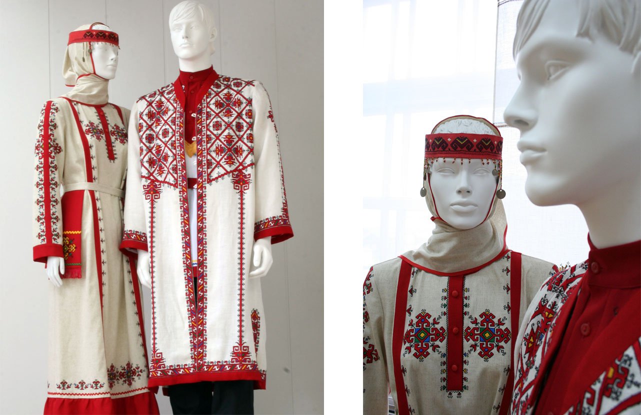 Национальные костюмы народов чуваши