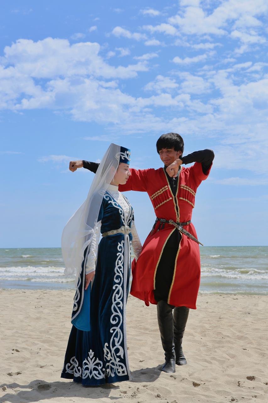 Национальный костюм Дагестана Лезгины