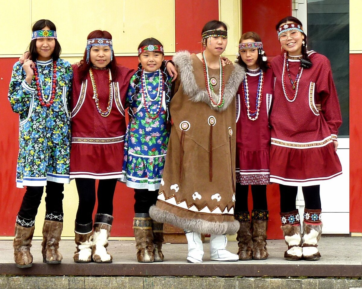 Национальный костюм народов севера Коряки