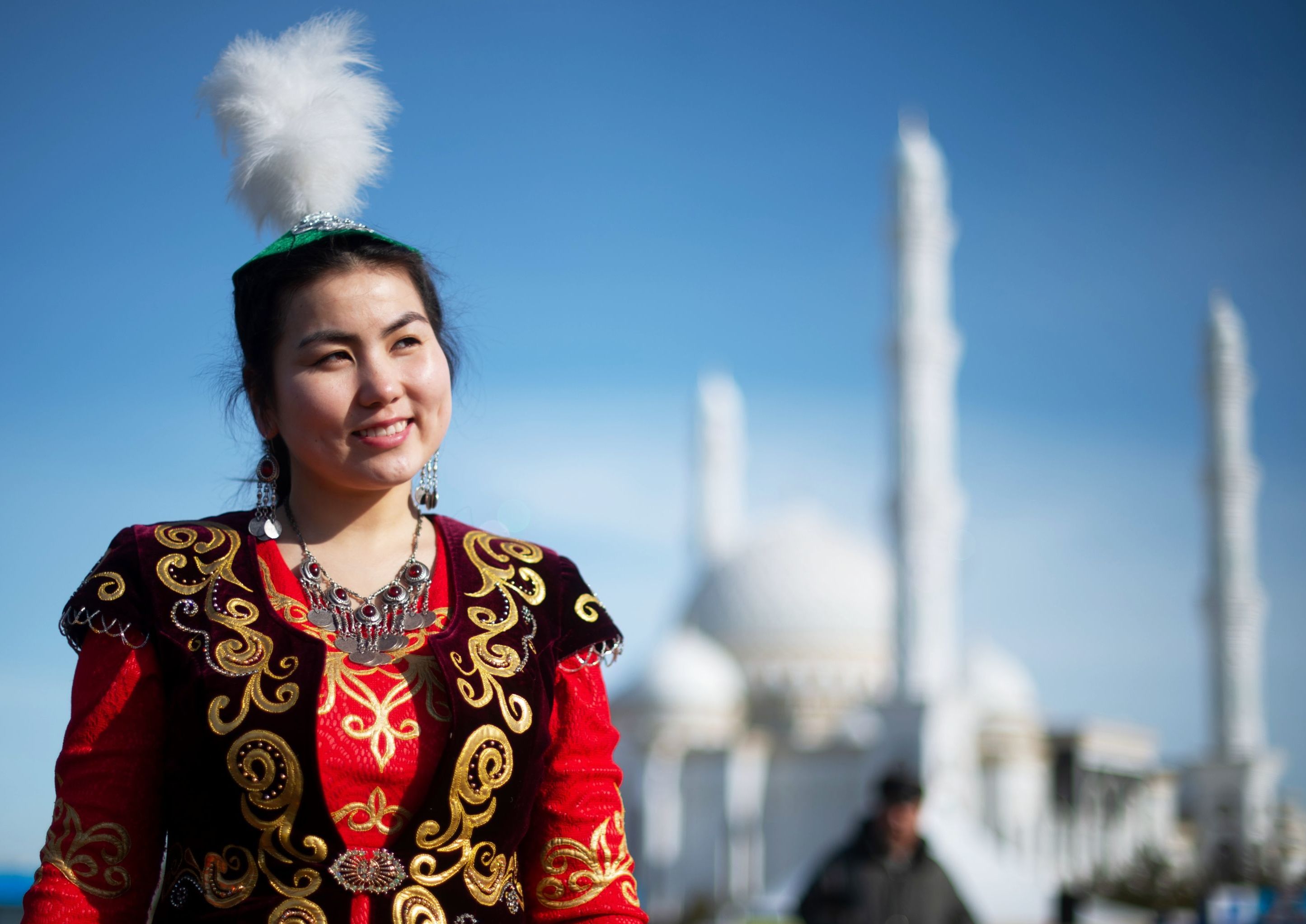 Национальный костюм Казахстана женский