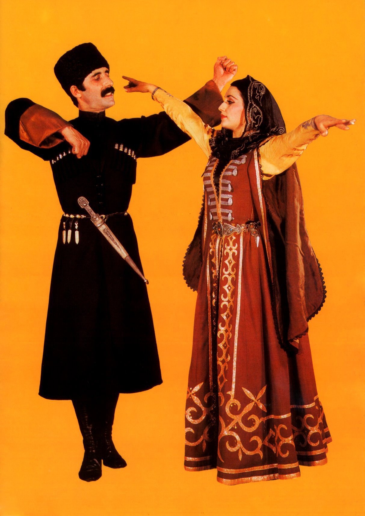 Национальный костюм чеченцы-аккинцы.