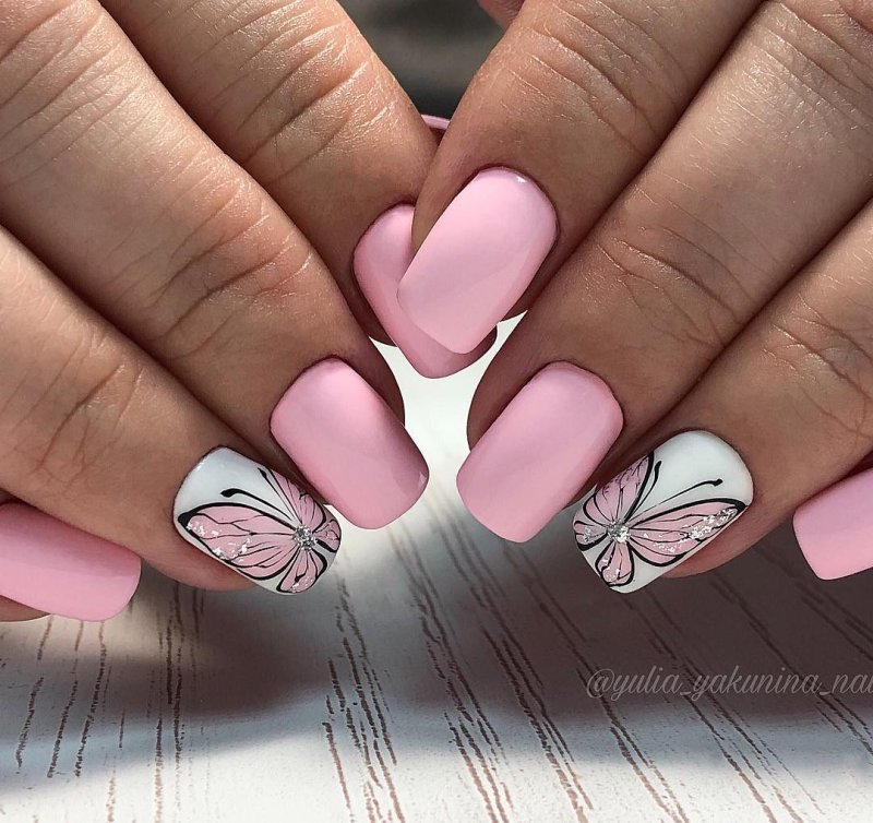 Дизайн ногтей с бабочками. Секреты создания невероятной красоты