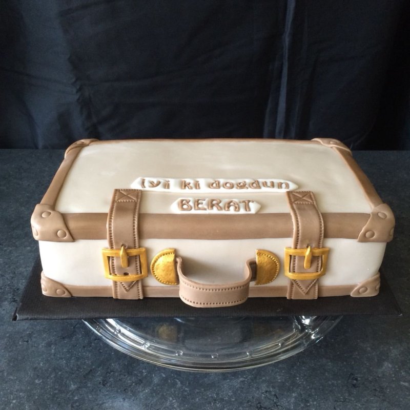 Торт чемоданчик с деньгами