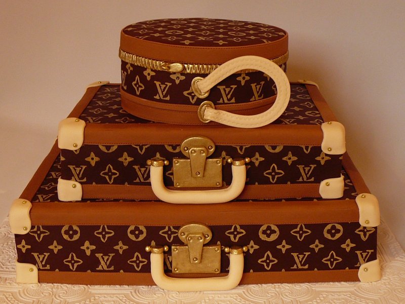Торт чемодан из крема пошагово