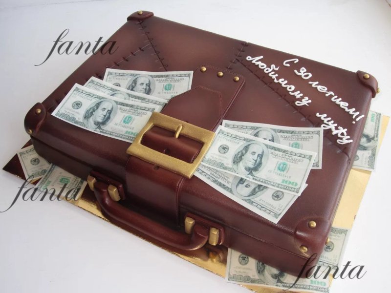 Торт чемодан с деньгами мастер-класс