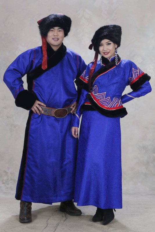 Тувинские национальные платья (73 фото)