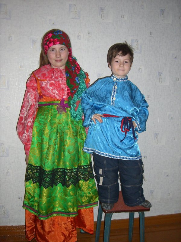 Народный костюм коми-пермяков