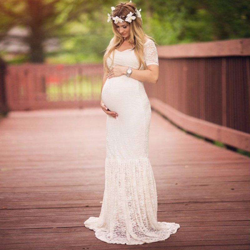 Красивые платья для беременных на свадьбу