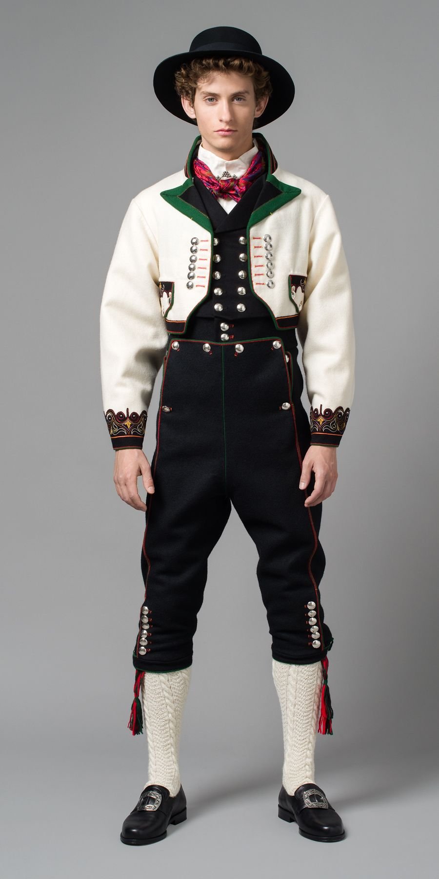 Национальный костюм Норвегии мужской