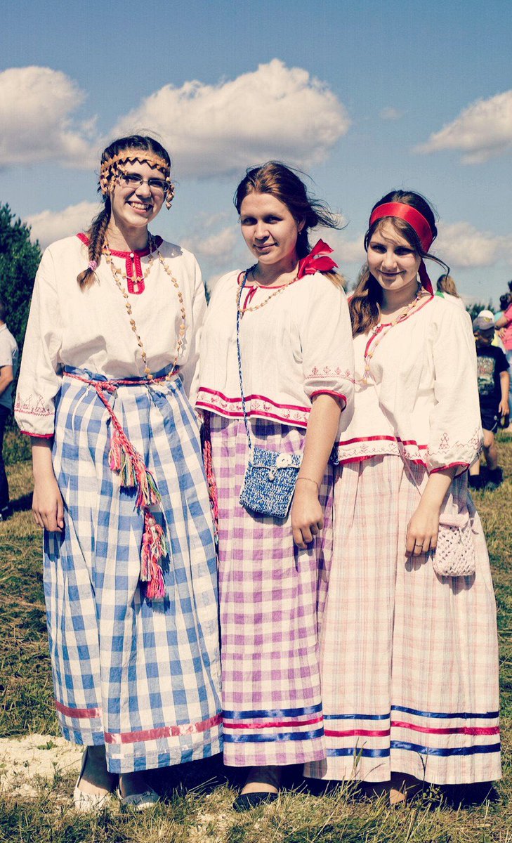 Национальный костюм Карелии вепсы