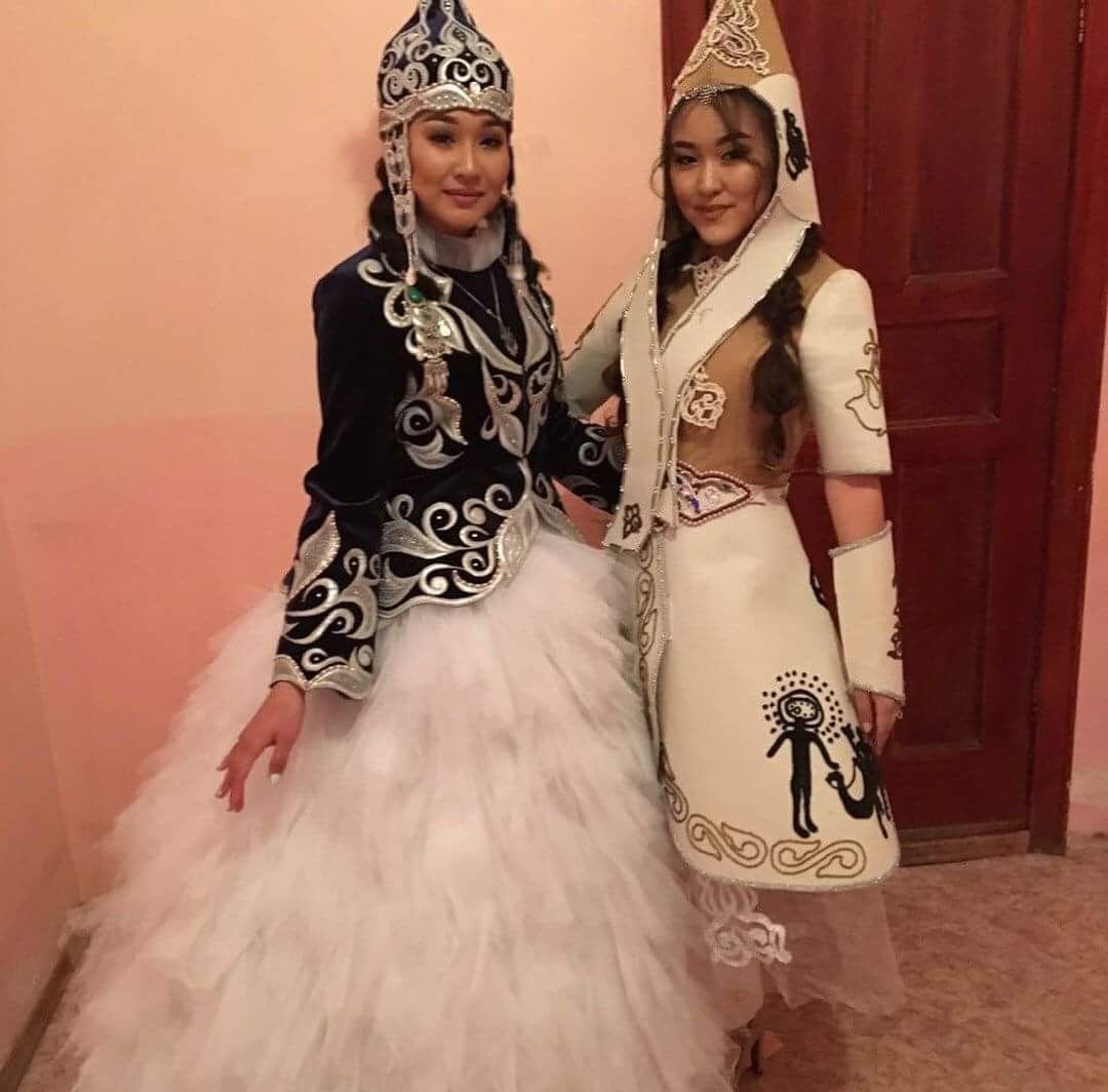 Казахские Свадебные платья