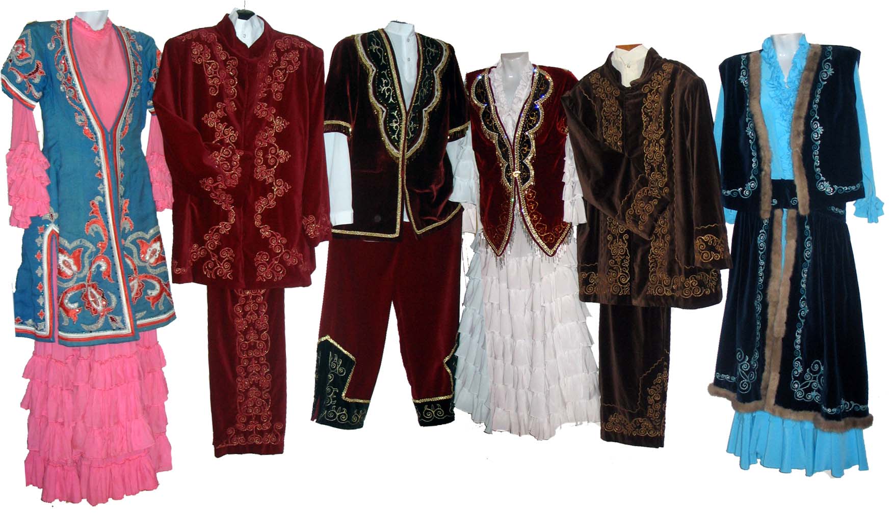 Национальная одежда кыргыз чапан