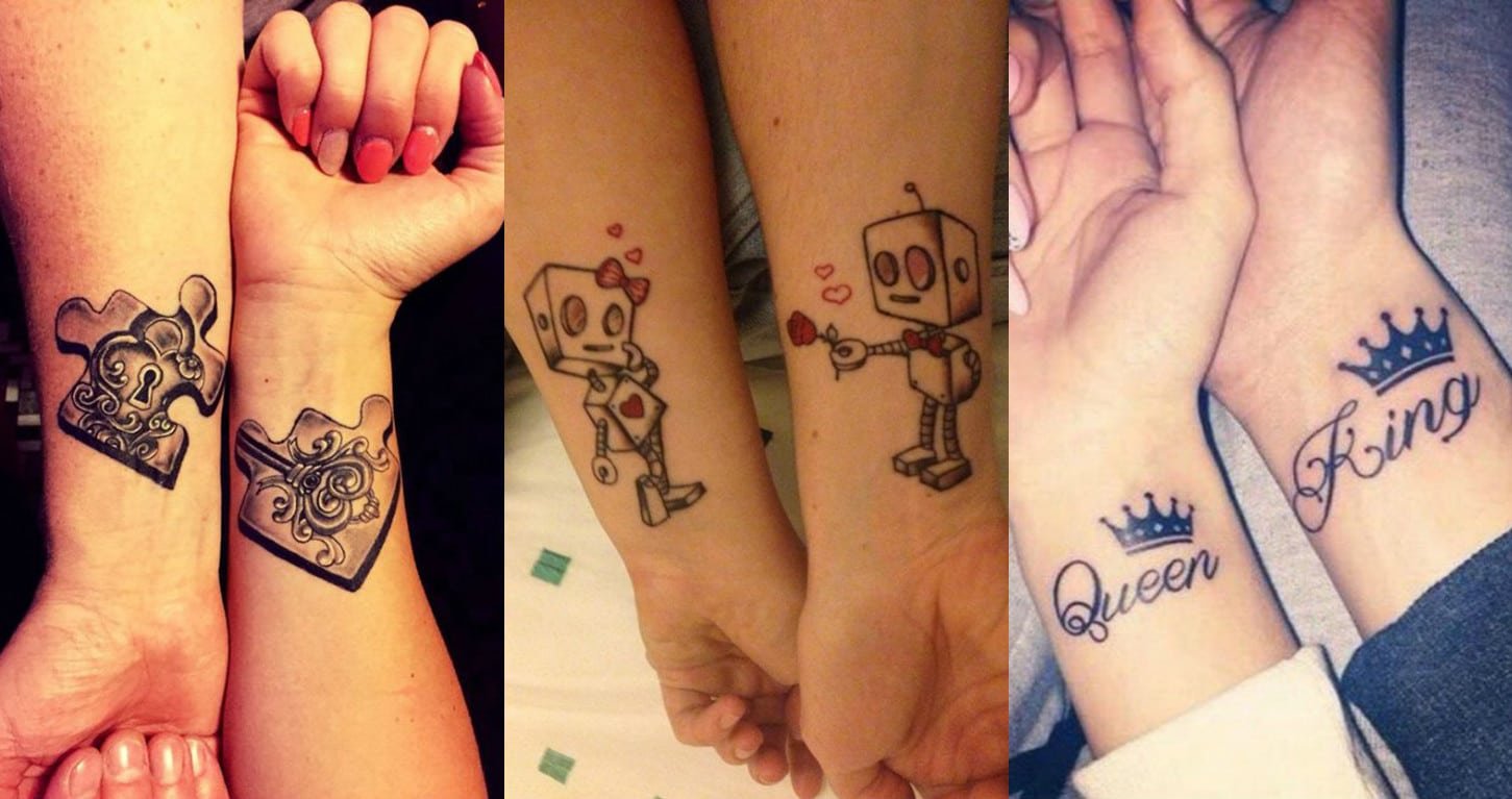 Парные Татуировки для влюблённых пар