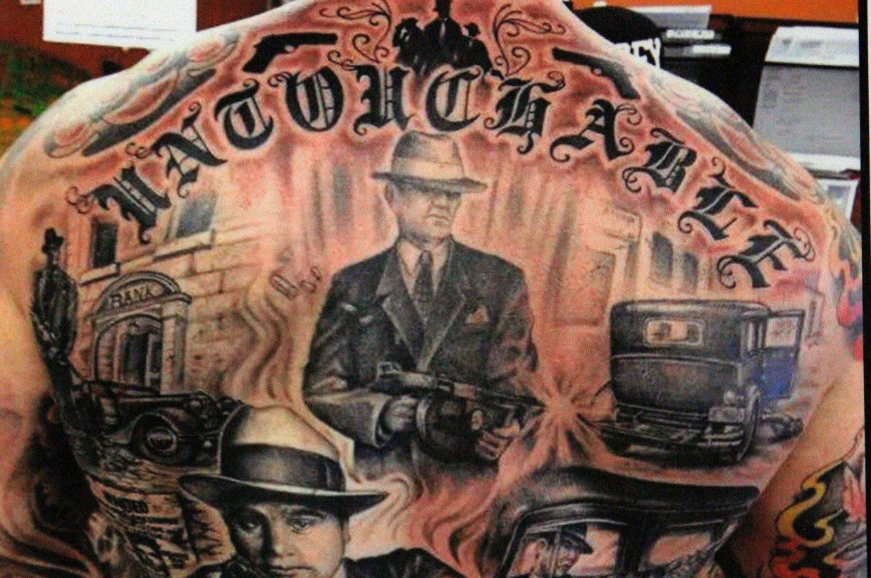 Татуировки гангстеров (107 фото) .