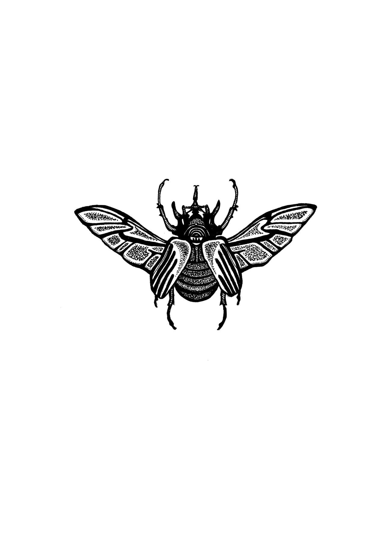 Татуировки насекомых эскизы