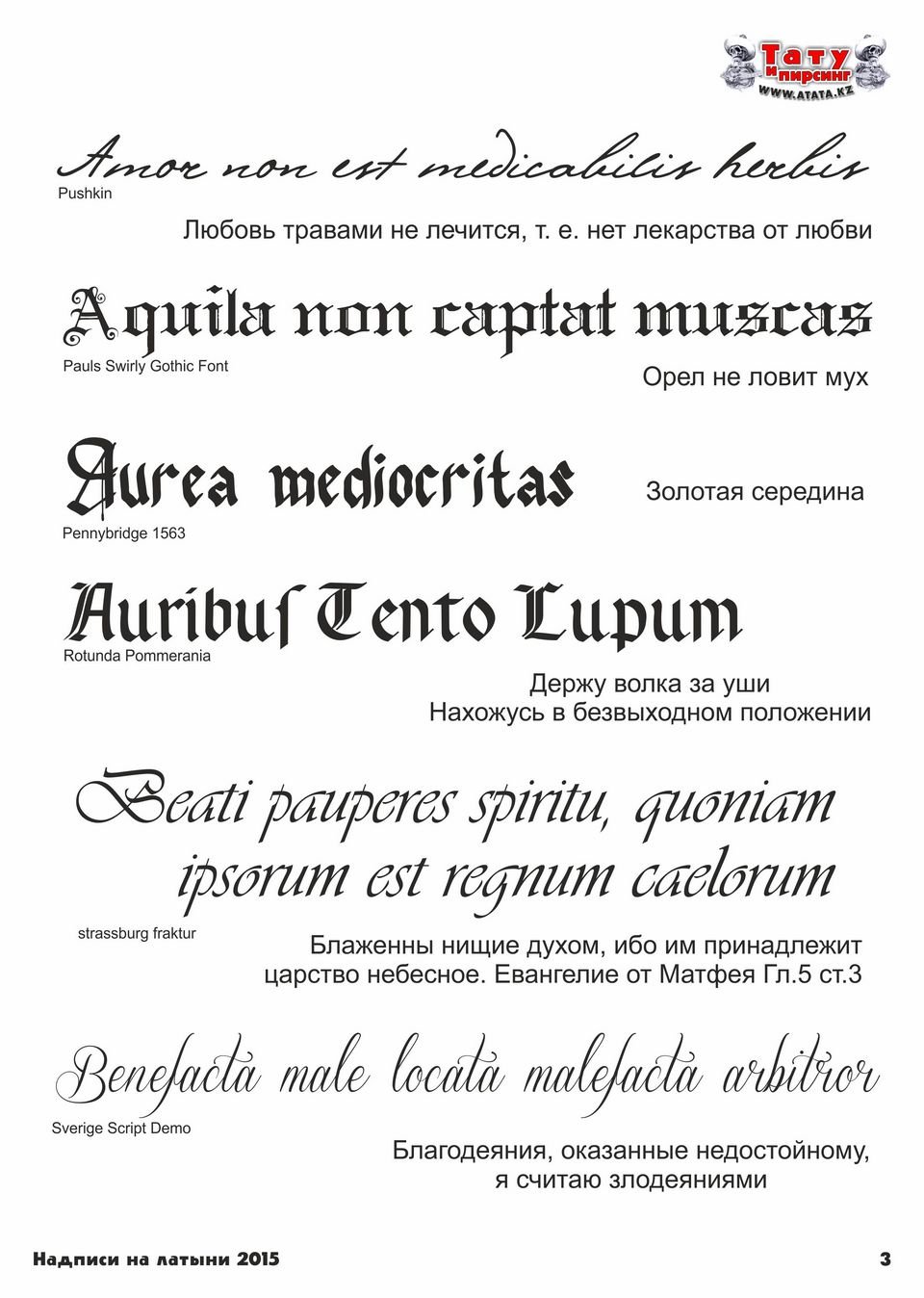 Тату надписи на латыни с переводом для девушек