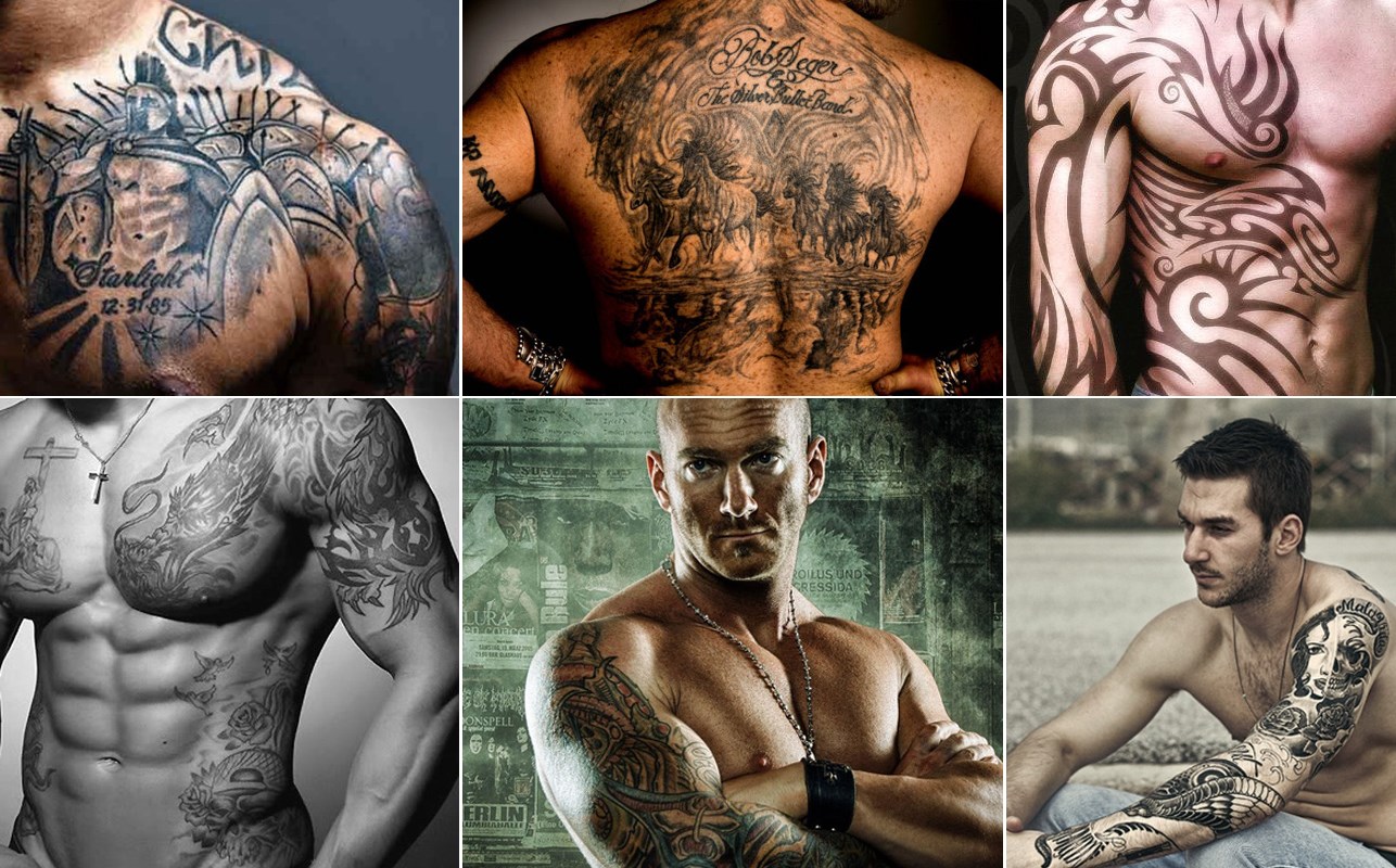 Крутые мужские Татуировки