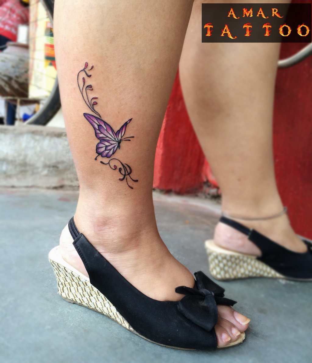 татуировки для девушек на щиколотке фото