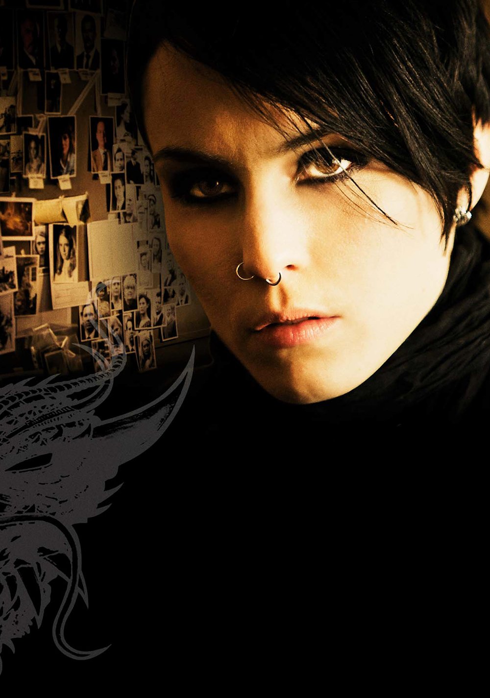 Нуми Рапас девушка с татуировкой дракона 2009