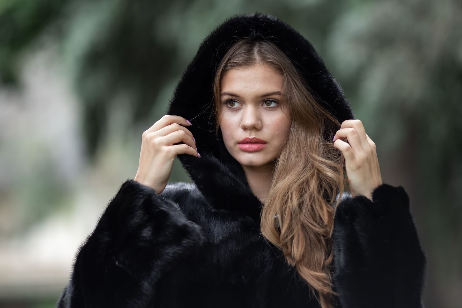 Станислава Миронова модель in fur