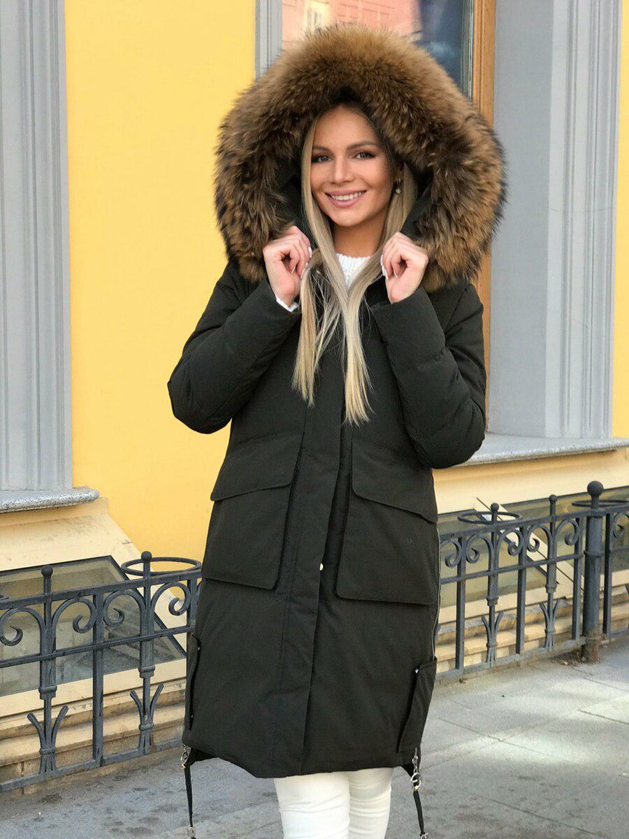 куртки женские парка зима
