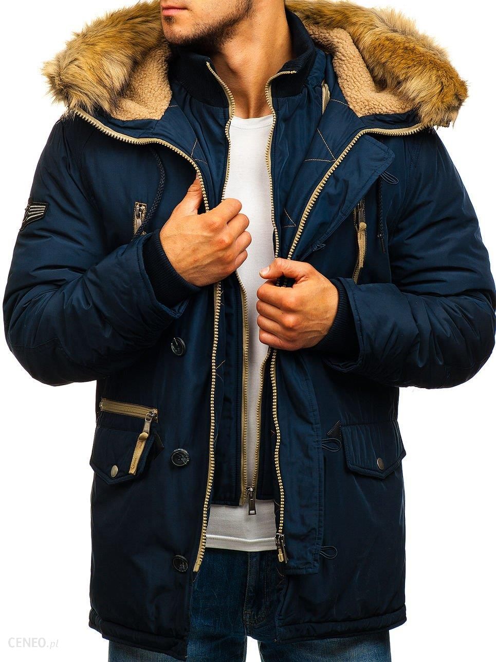 Куртка парка мужская зимняя k355