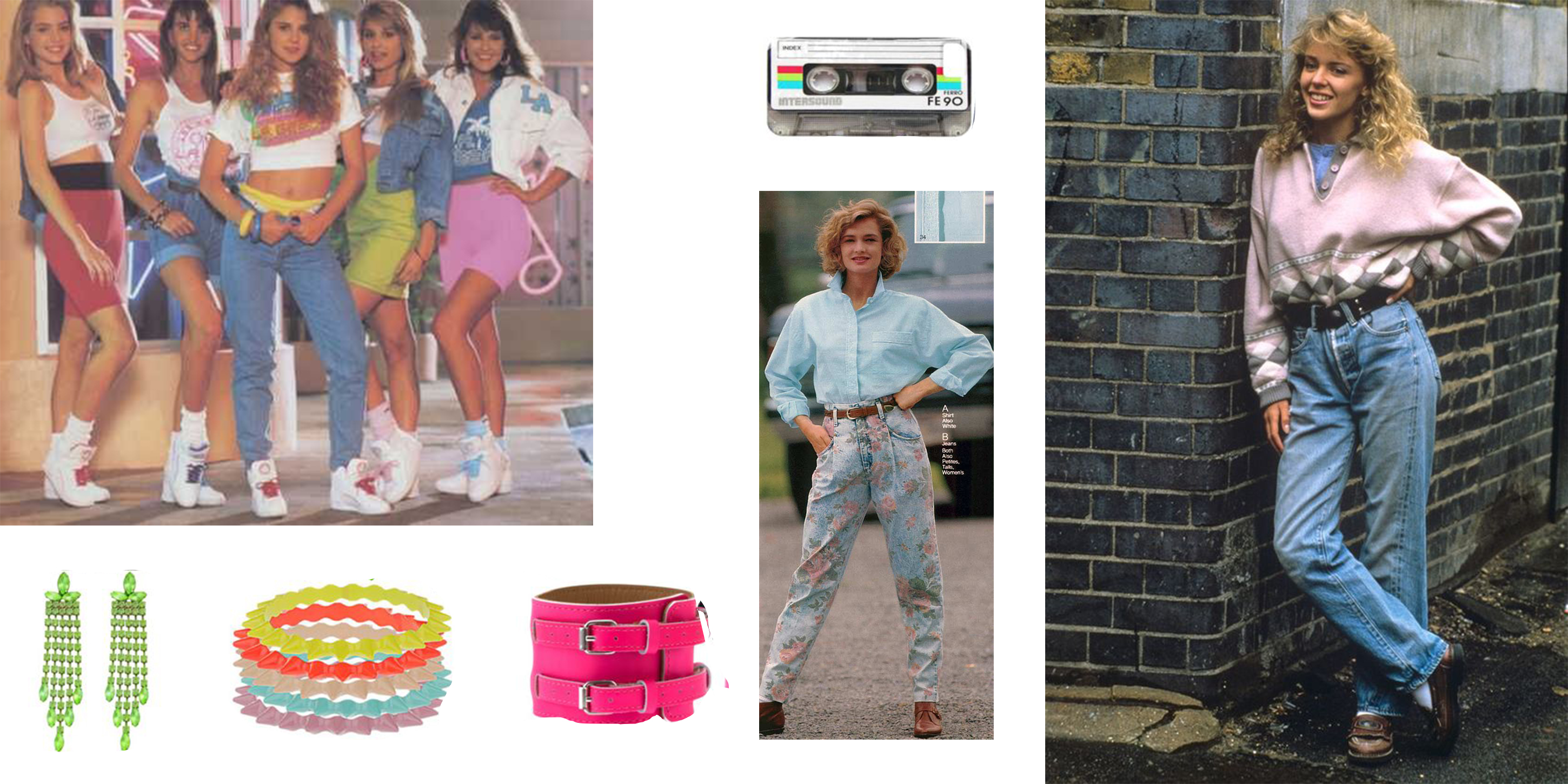 Мода молодежи 80-х США