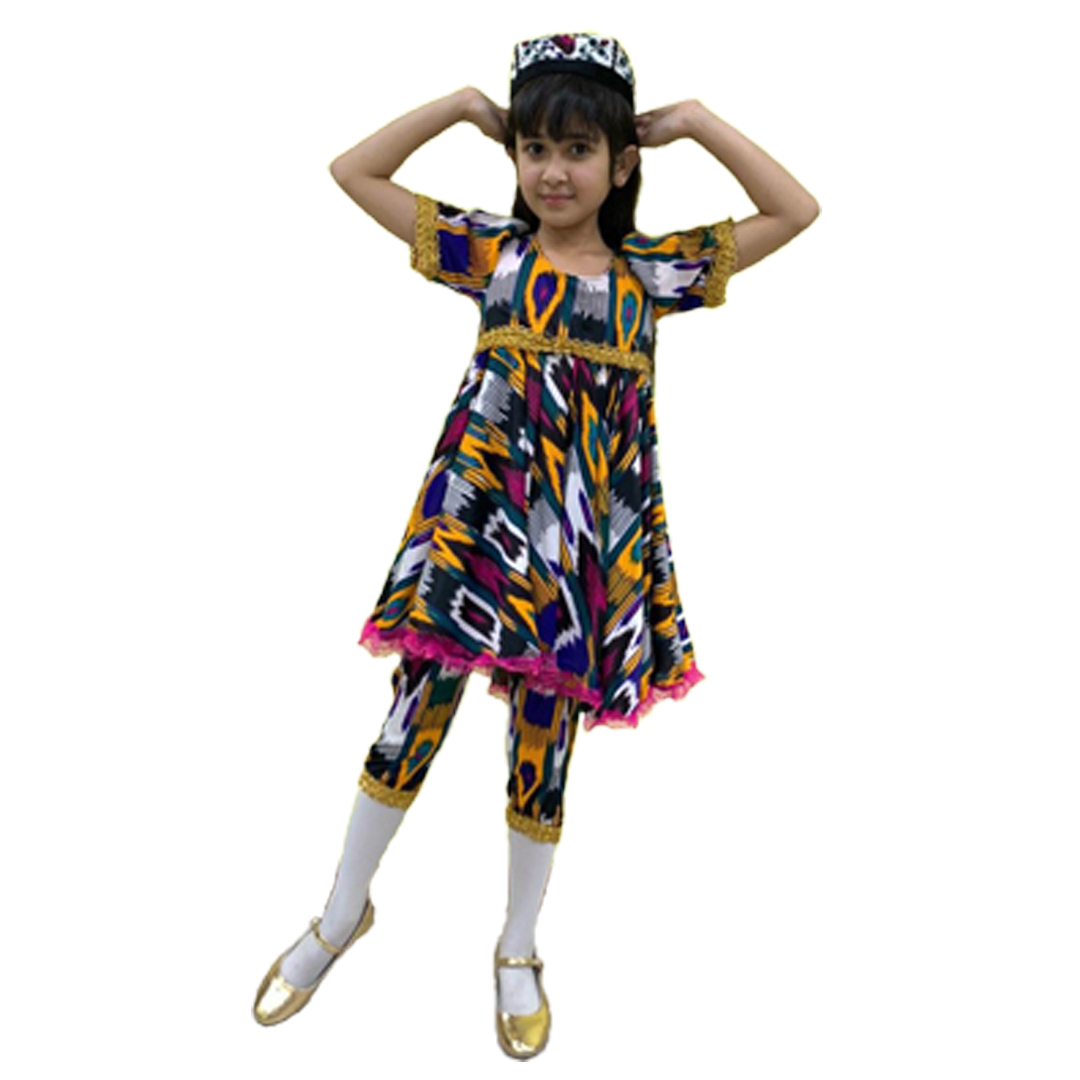 Национальный костюм узбеков для детей адрас