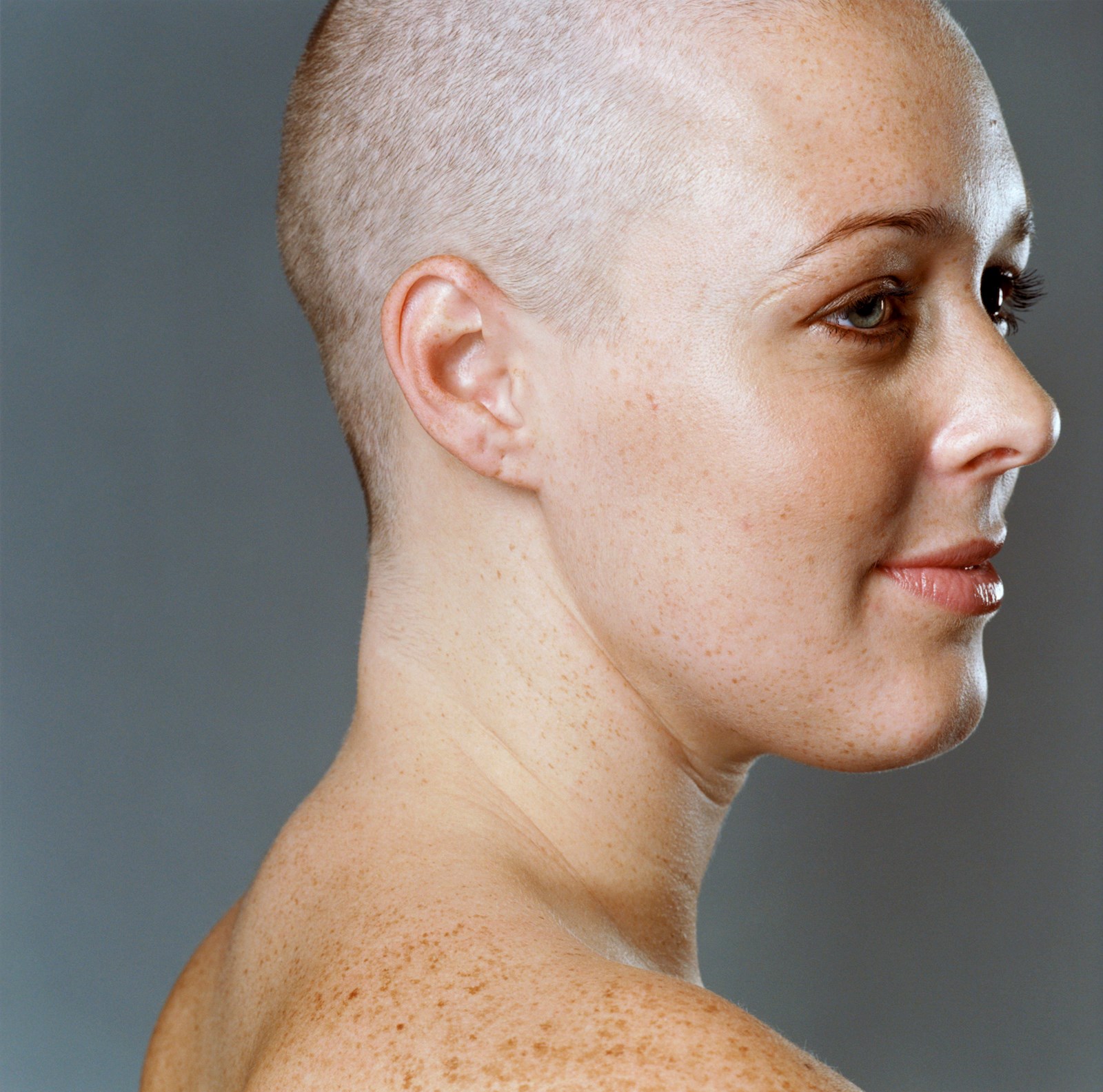 Molly holly shaved bald