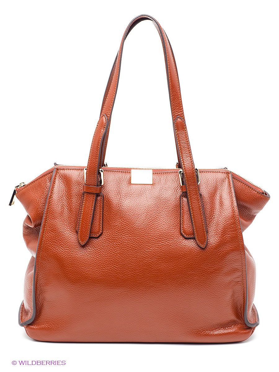 Stradivarius сумка шоппер рыжевато-коричневый