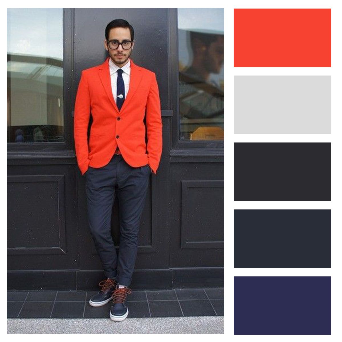 Цветовые сочетания в одежде для мужчин